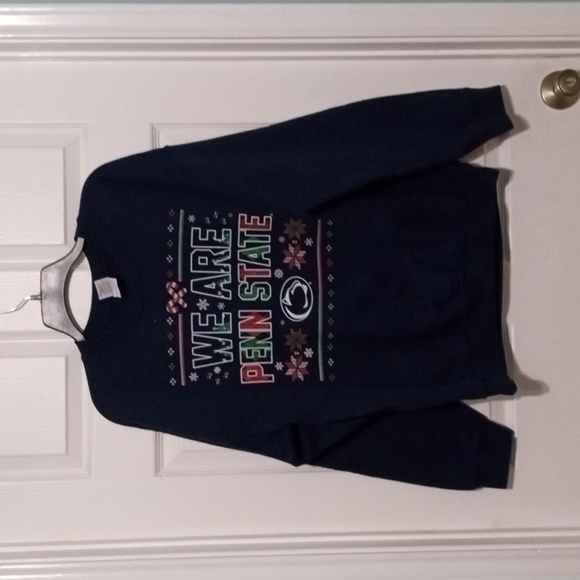 PENNSYLVANIA STATE LIONS CHRISTMAS SWEATSHIRT . - Picture 2 of 8